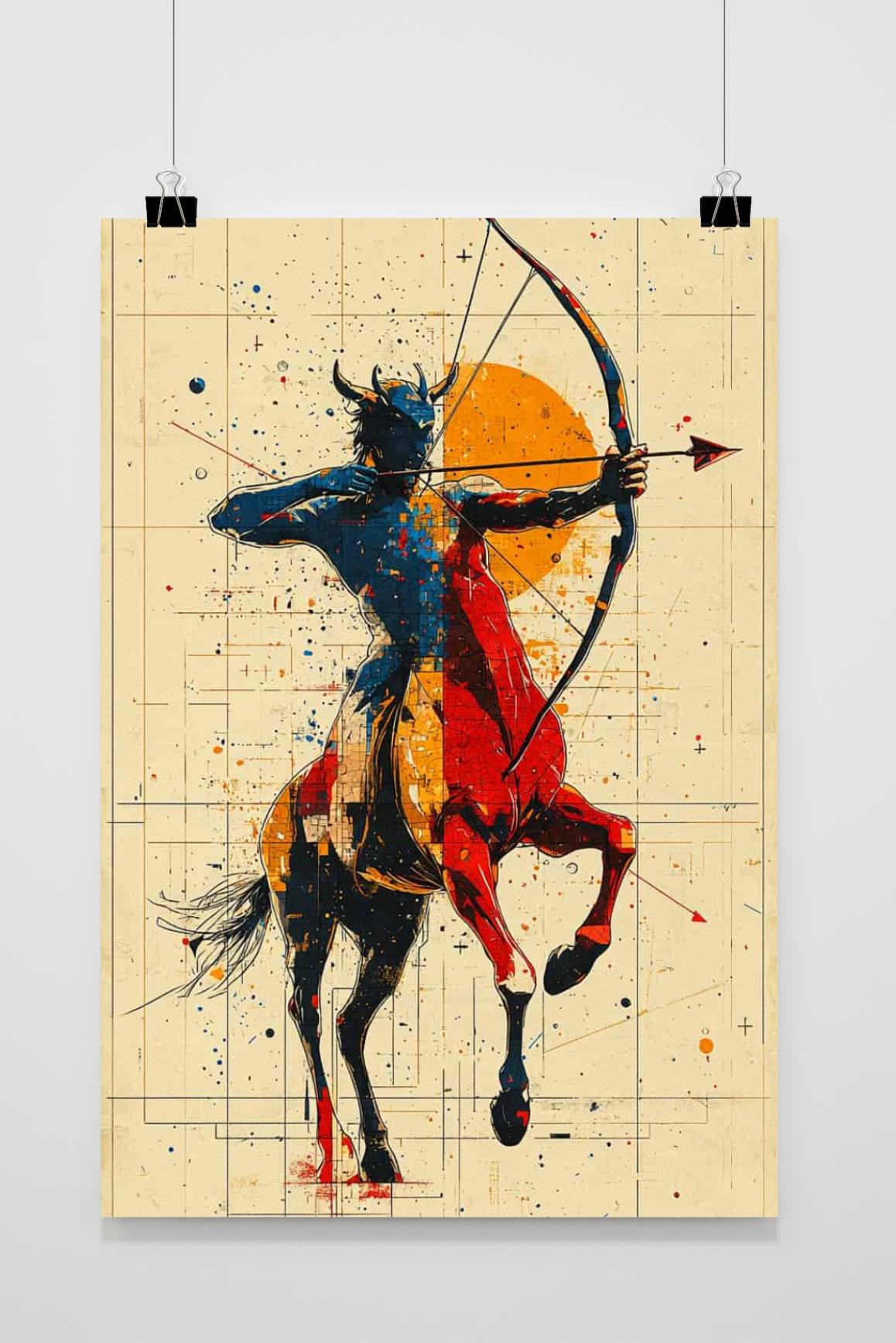 Póster Sagitario de 25 Artstreet