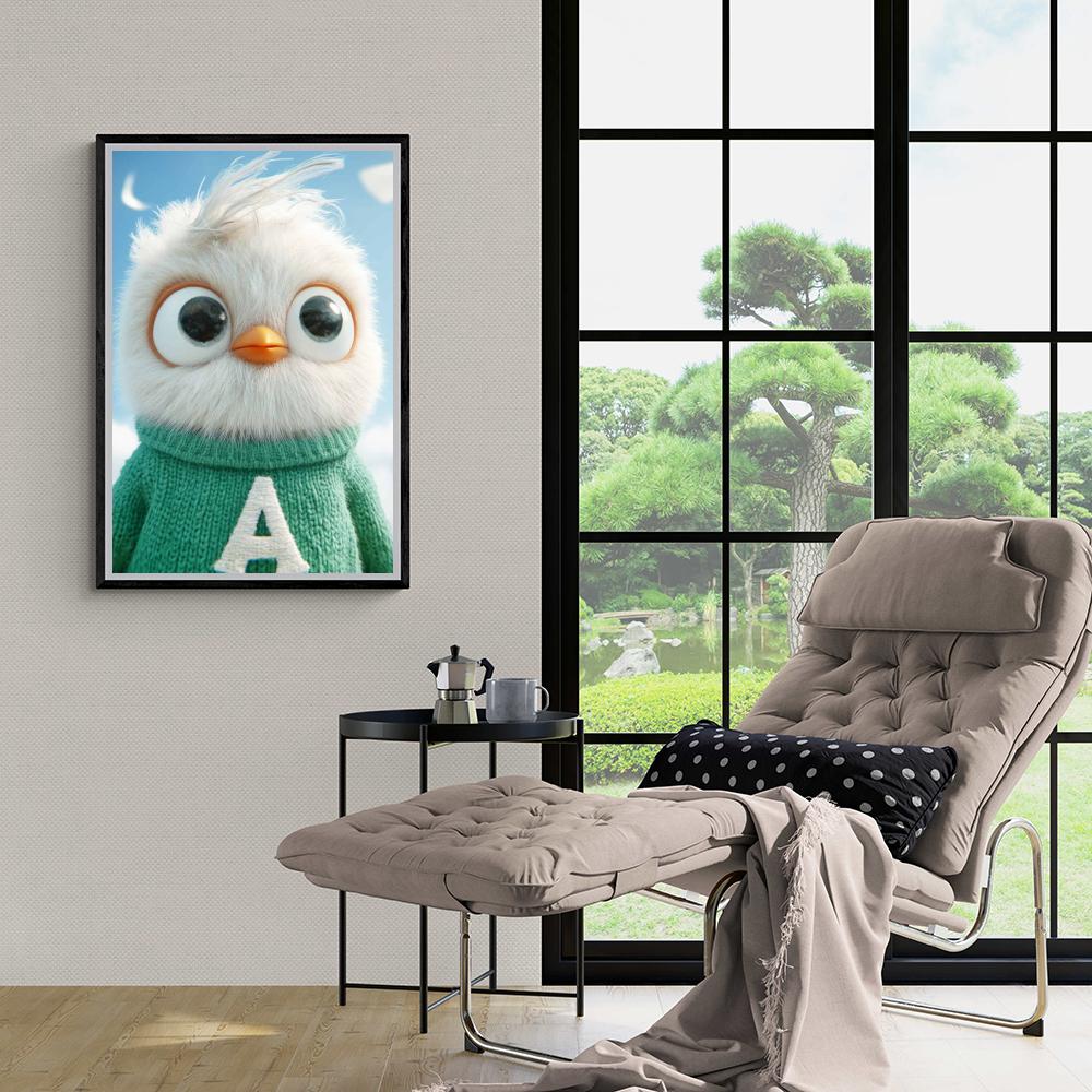 Oiseau Pull dans un intérieur