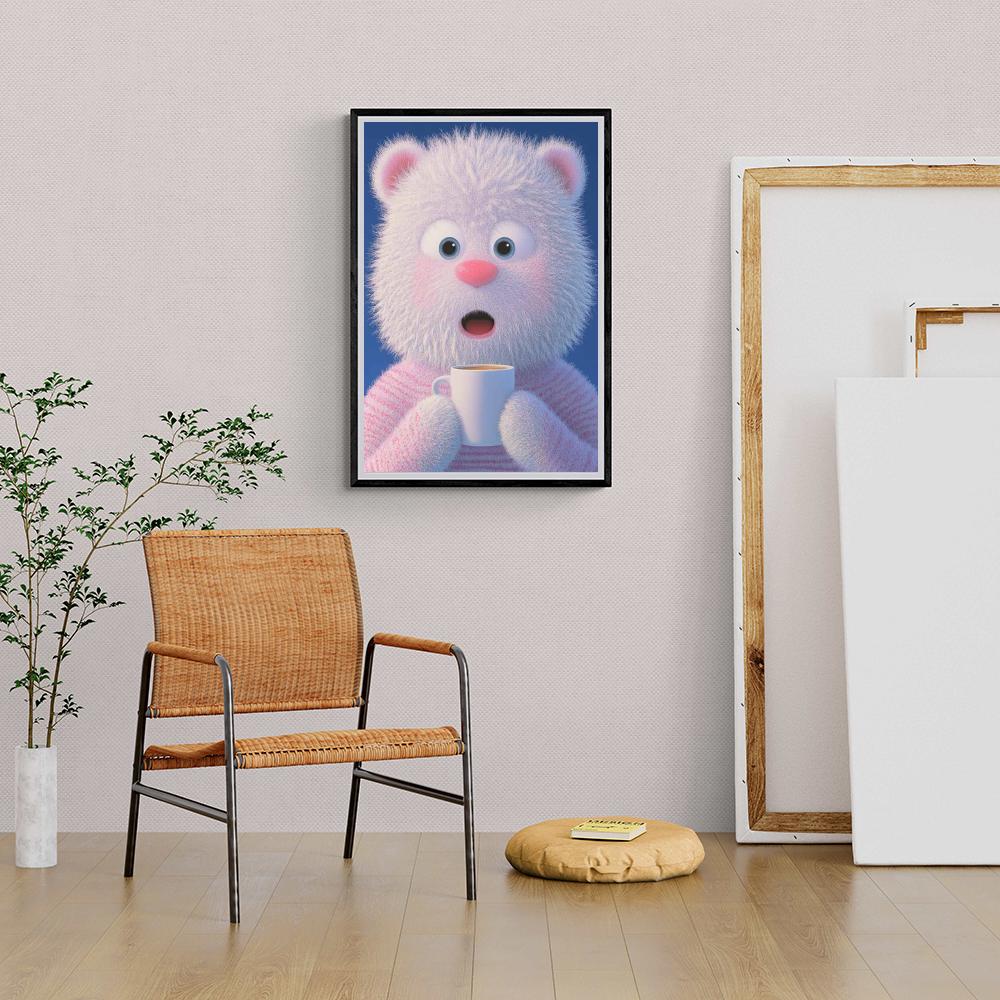 Ours dans un intérieur