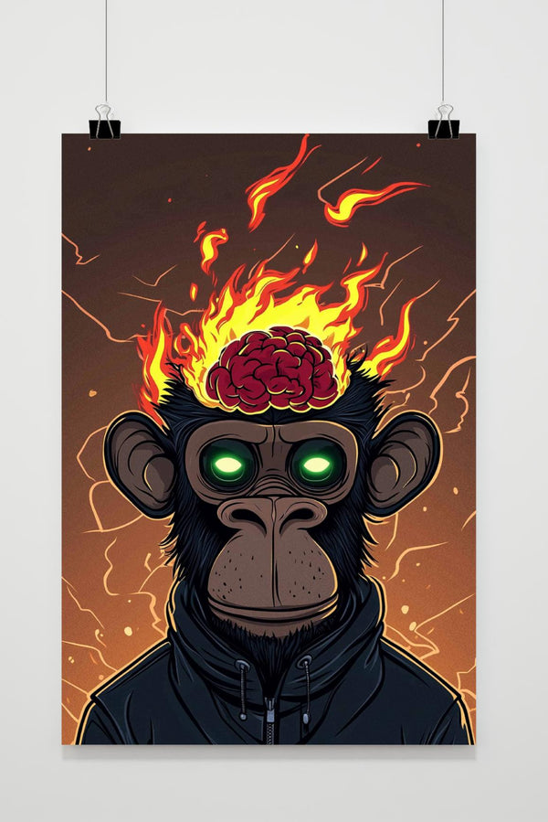 Monkey Brain poster