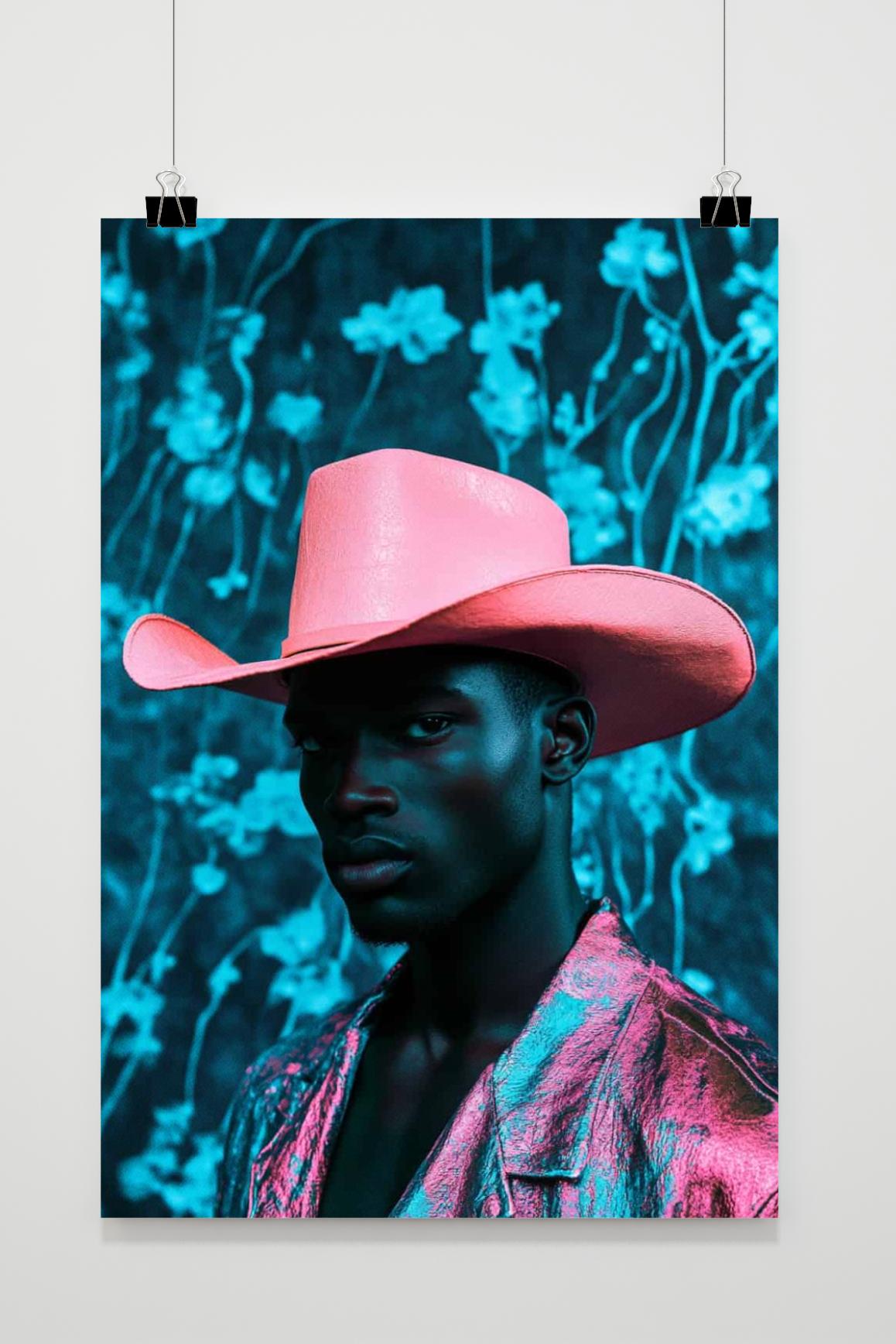 Affiche Chapeau de Cowboy de 25 Artstreet
