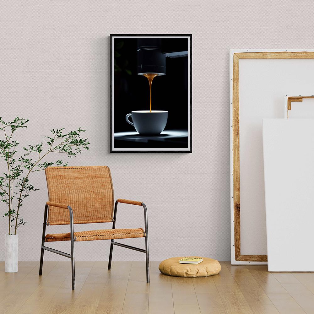 Espresso en un interior