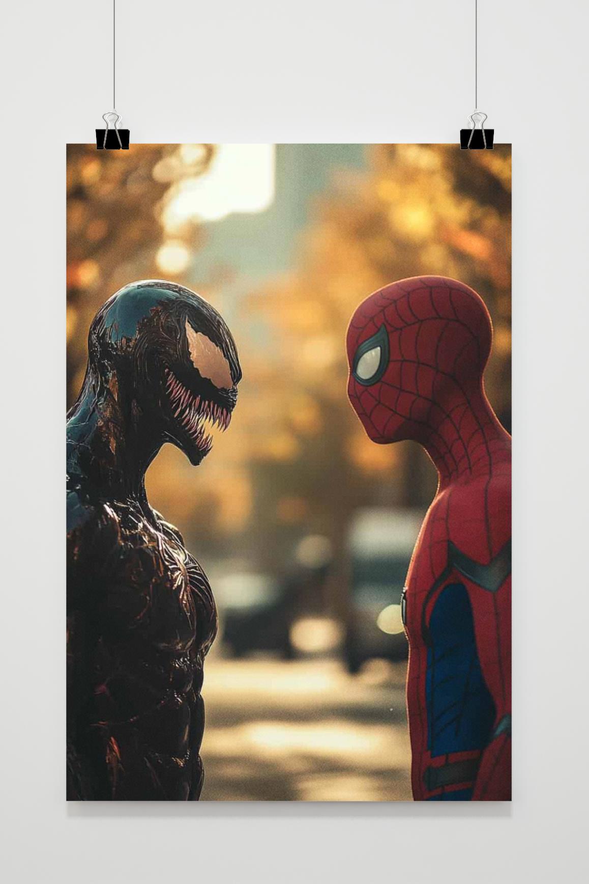 Affiche Venom Spiderman de 25 Artstreet