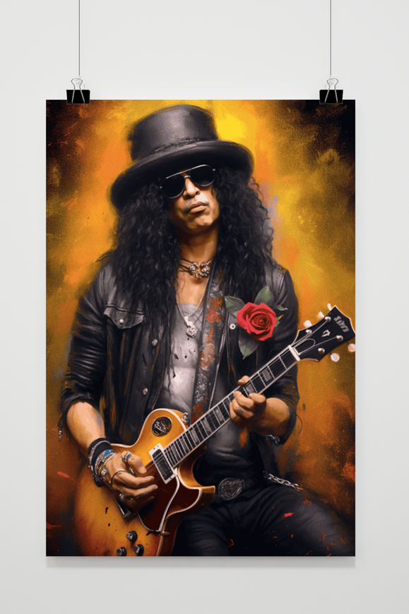 Slash Guns n roses poster