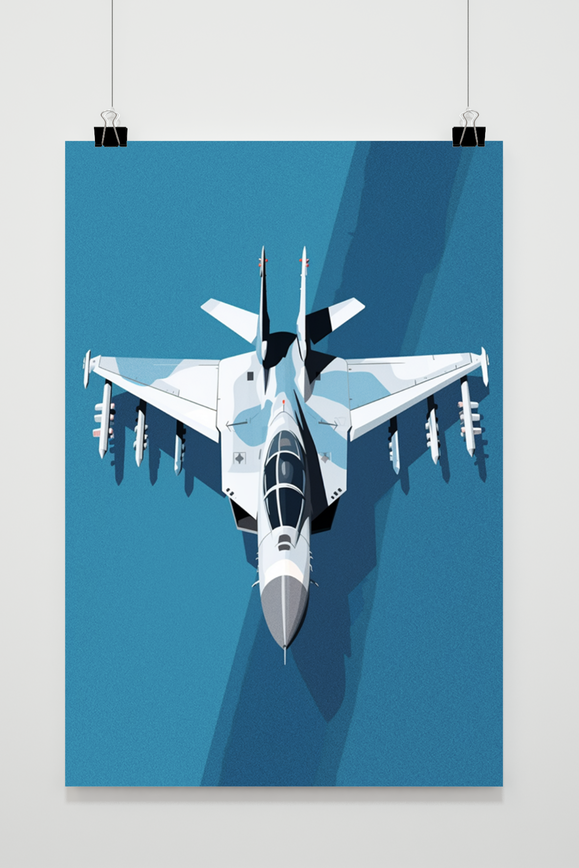 Fighter Jet Plane poster