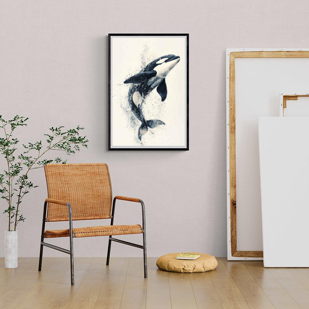Orka dans un intérieur