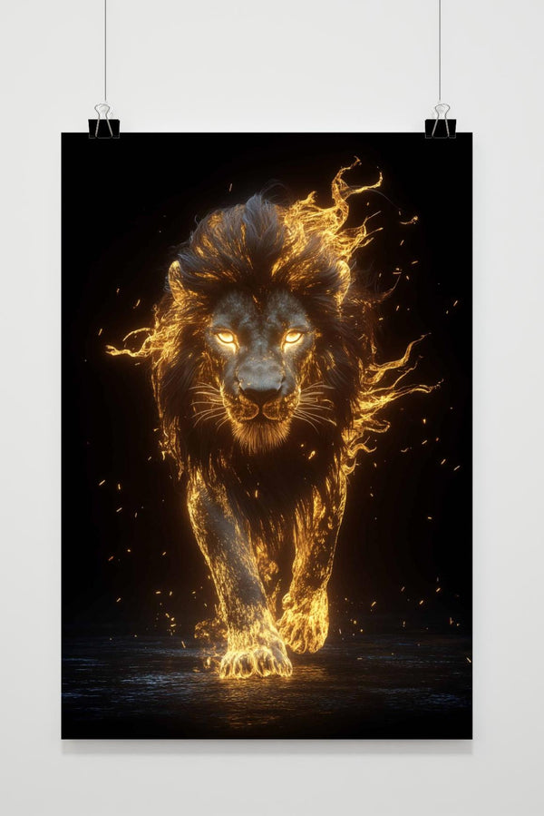 Magische Leeuw poster