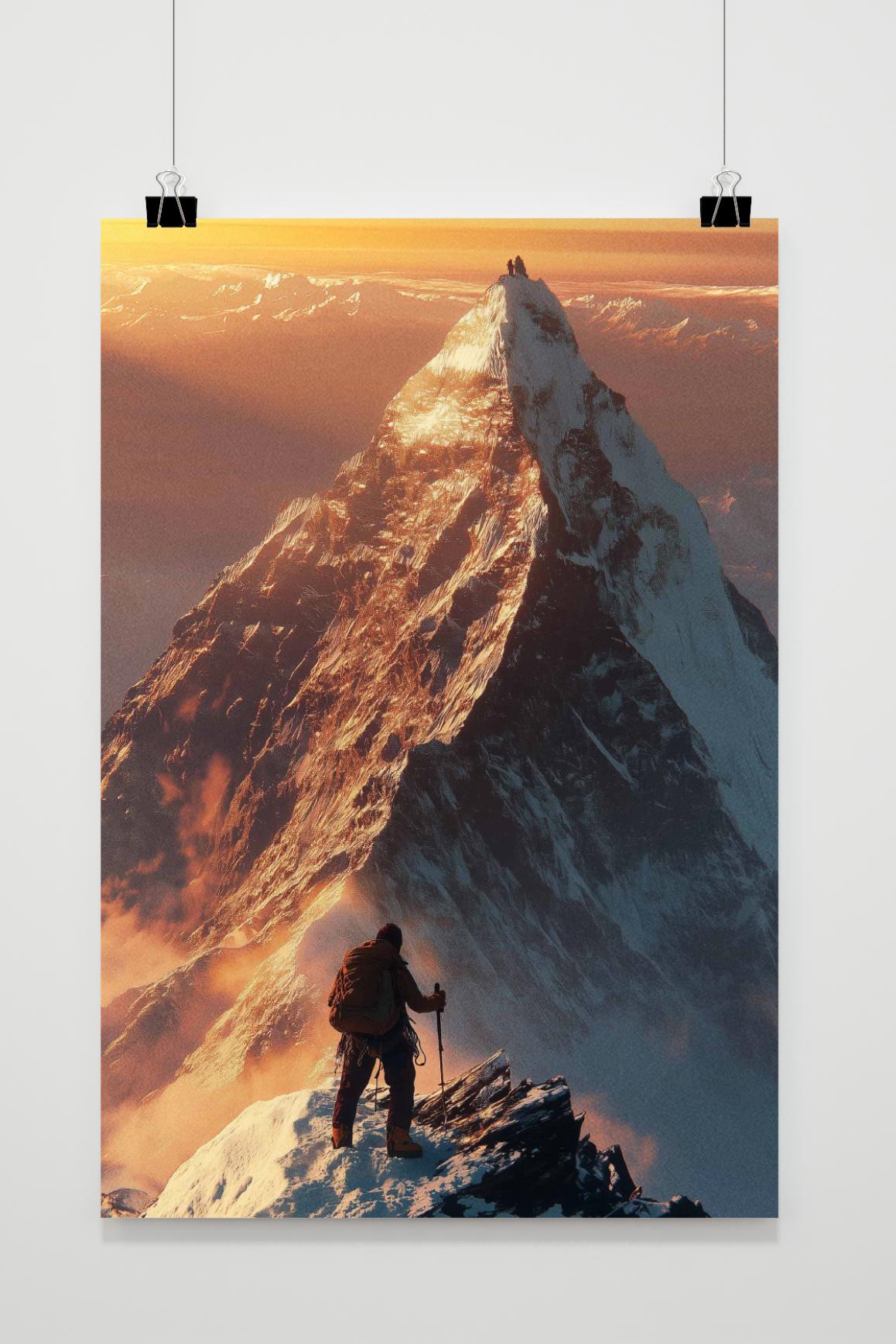 Affiche Randonneur de 25 Artstreet