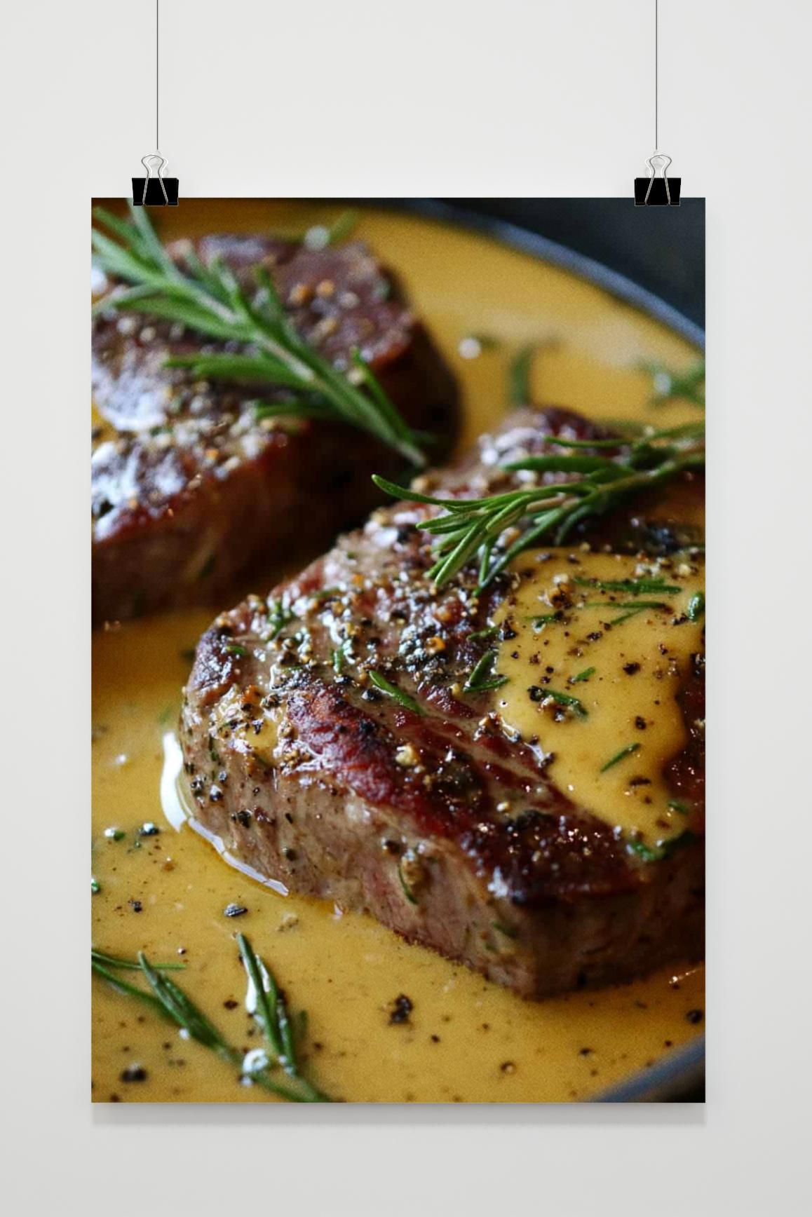 Affiche Steak de 25 Artstreet