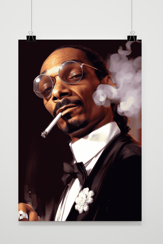 Snoop Dogg raucht