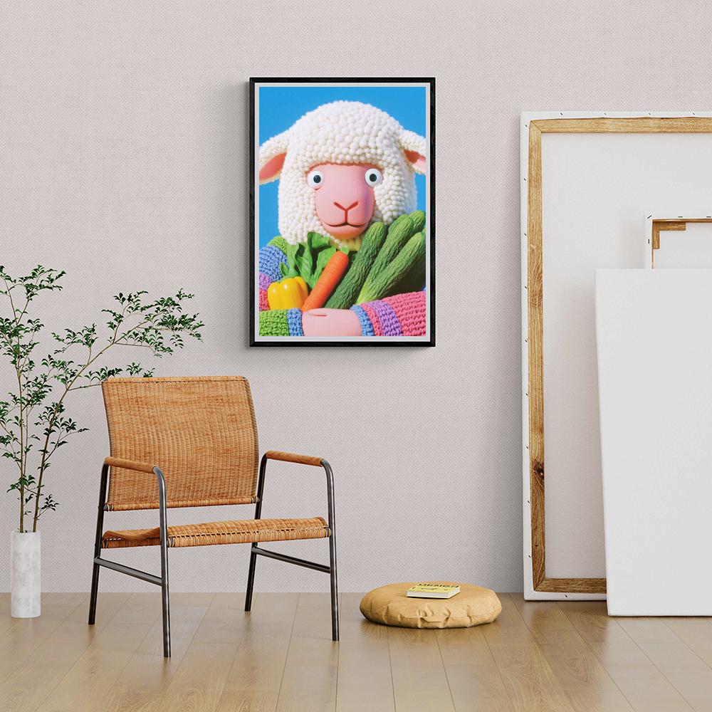 Mouton dans un intérieur