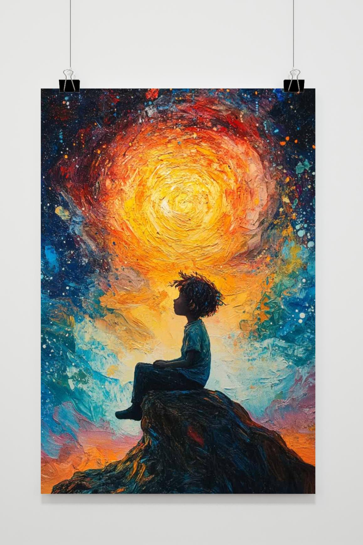 Affiche Ciel Céleste de 25 Artstreet