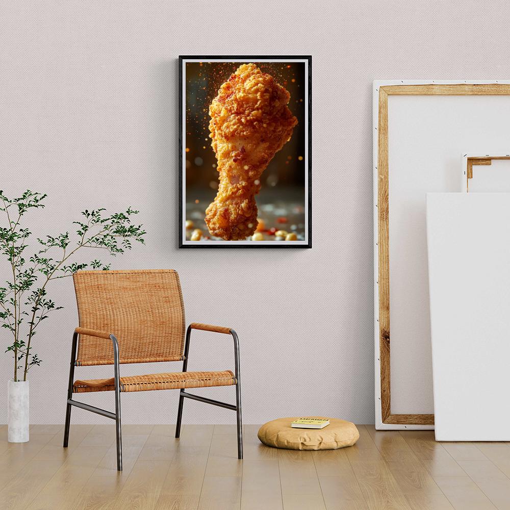 Muslo de Pollo en un interior