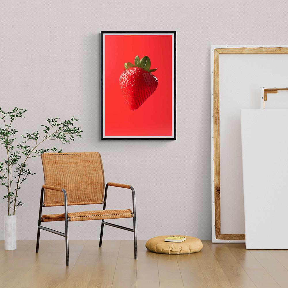 Fraise dans un intérieur