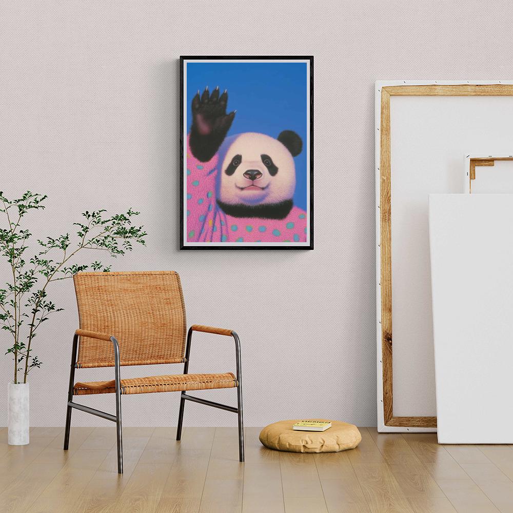 Panda Stipjestrui dans un intérieur