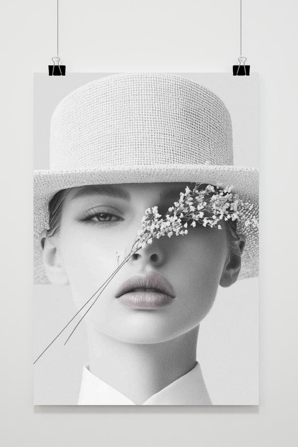 Póster Retrato de Mujer