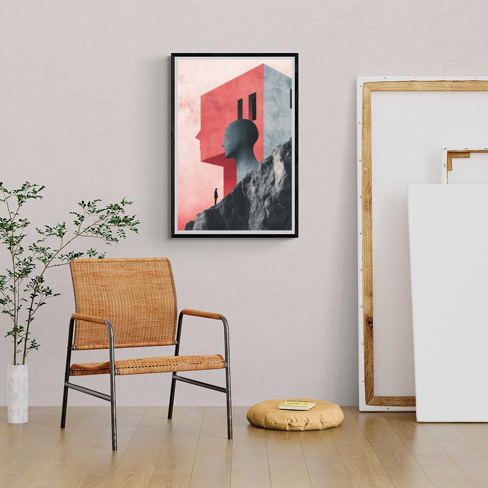 Surréalisme dans un intérieur