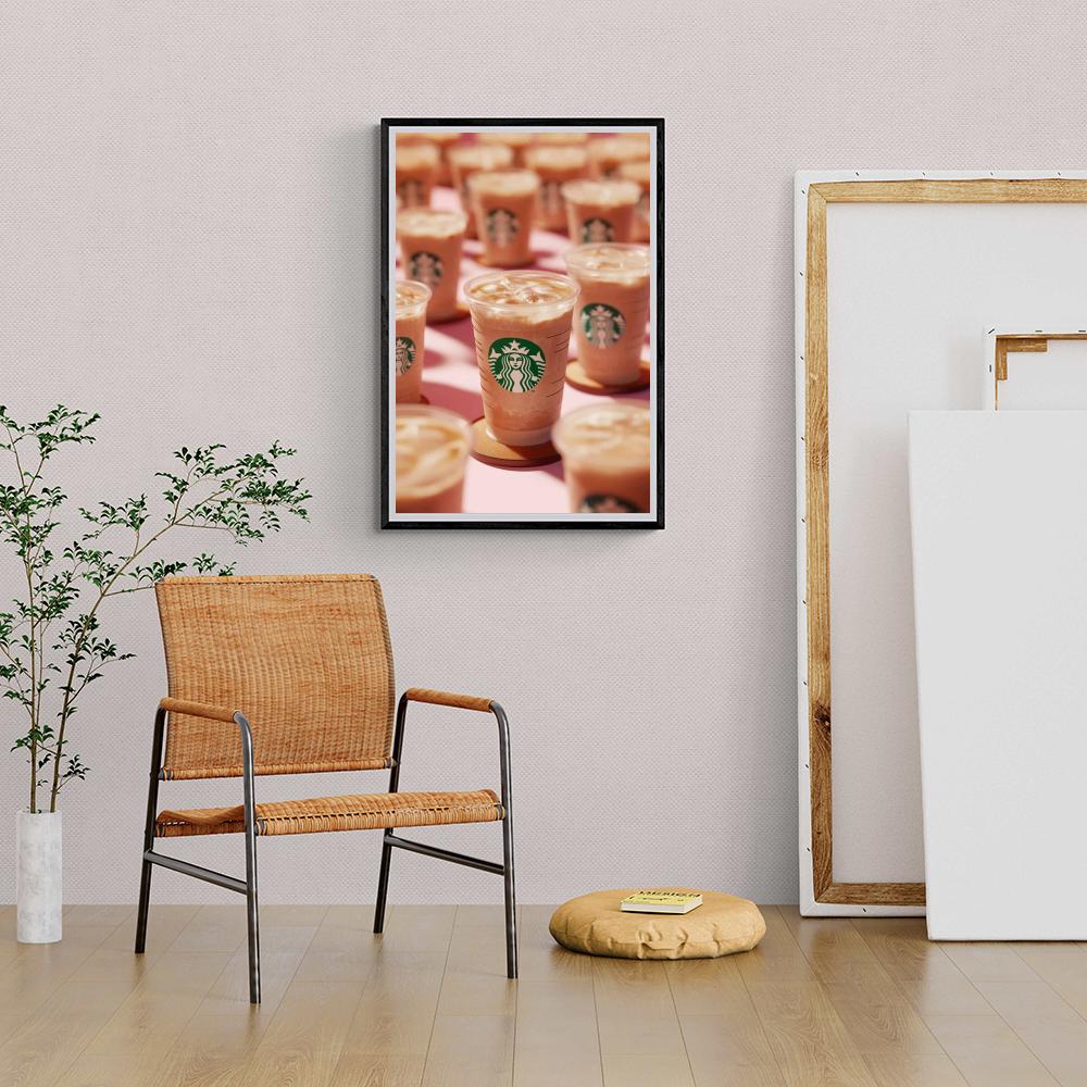 Starbucks Café Glacé dans un intérieur