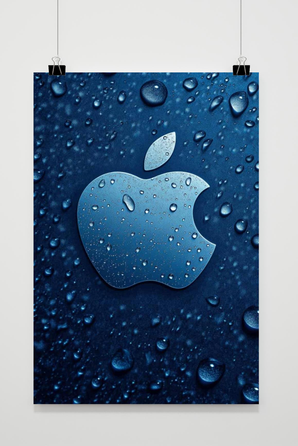 Affiche Apple Logo de 25 Artstreet