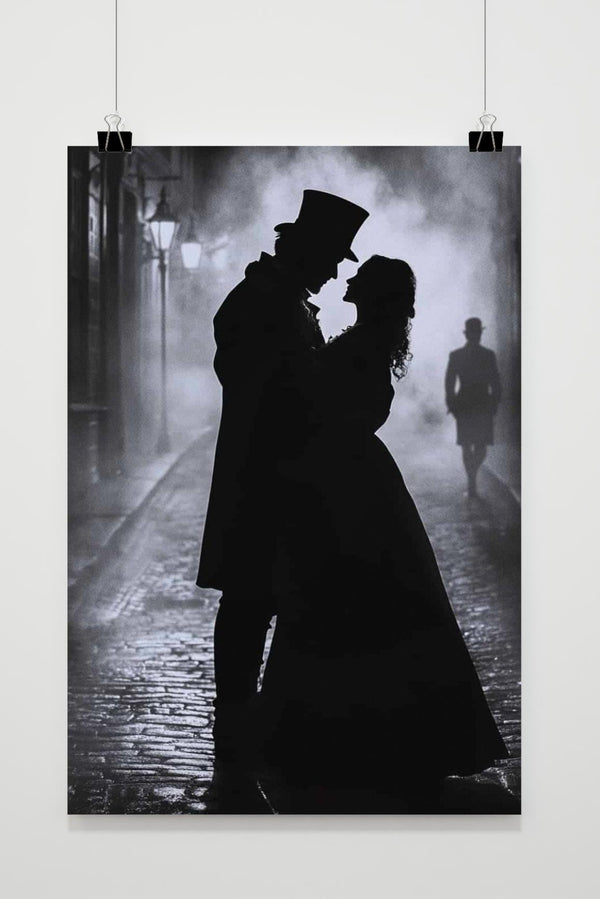 Affiche Couple Victorien