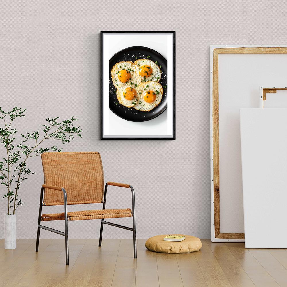 Œufs au Plat dans un intérieur