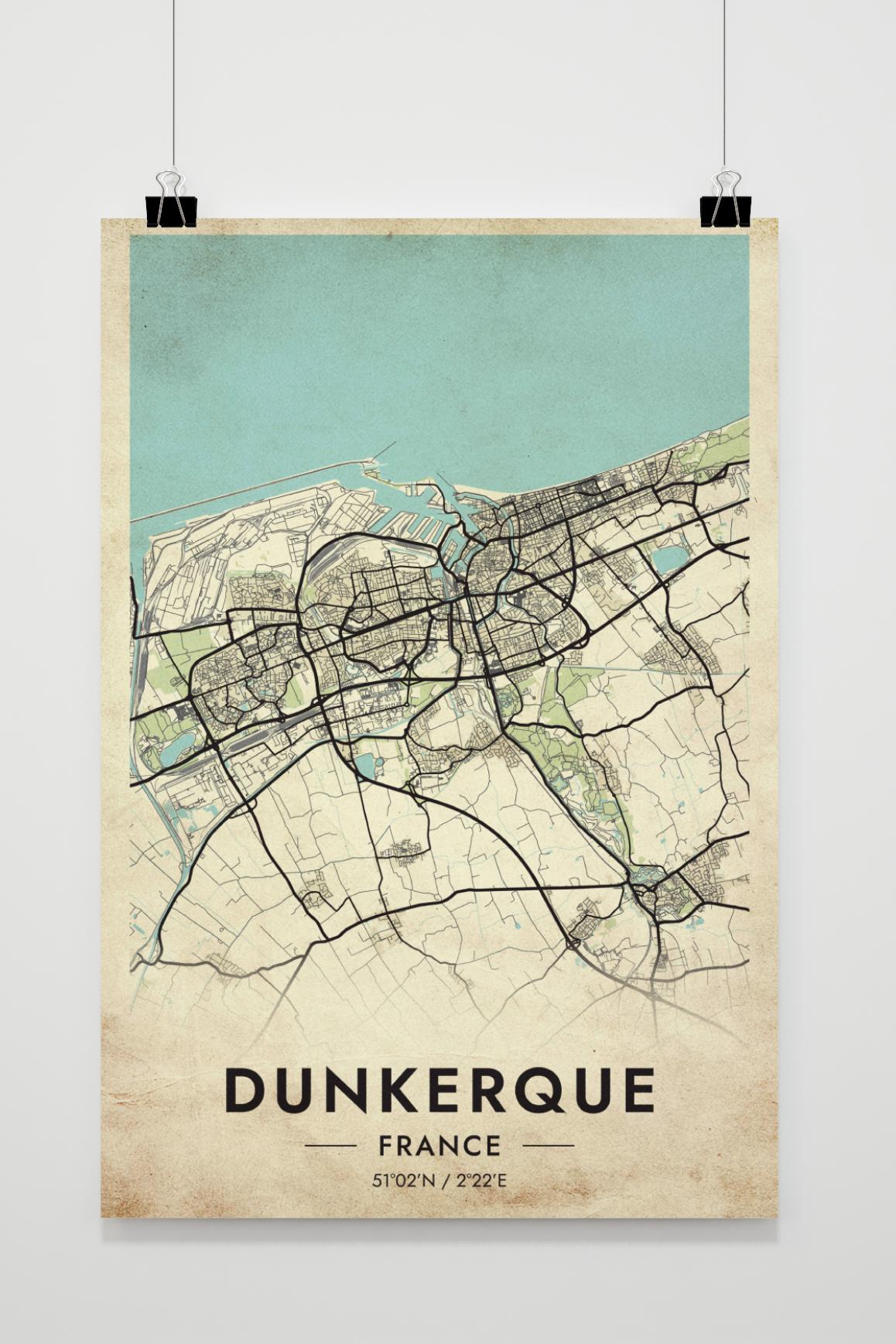 Dunkirk Map France