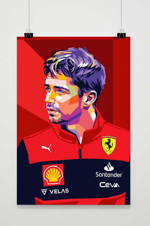Charles Leclerc poster