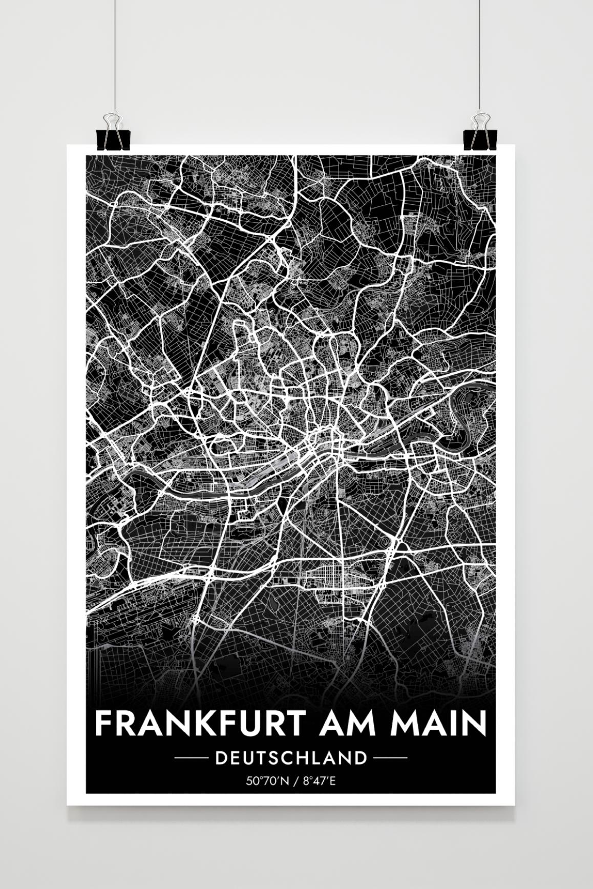 Frankfurt Karte Deutschland