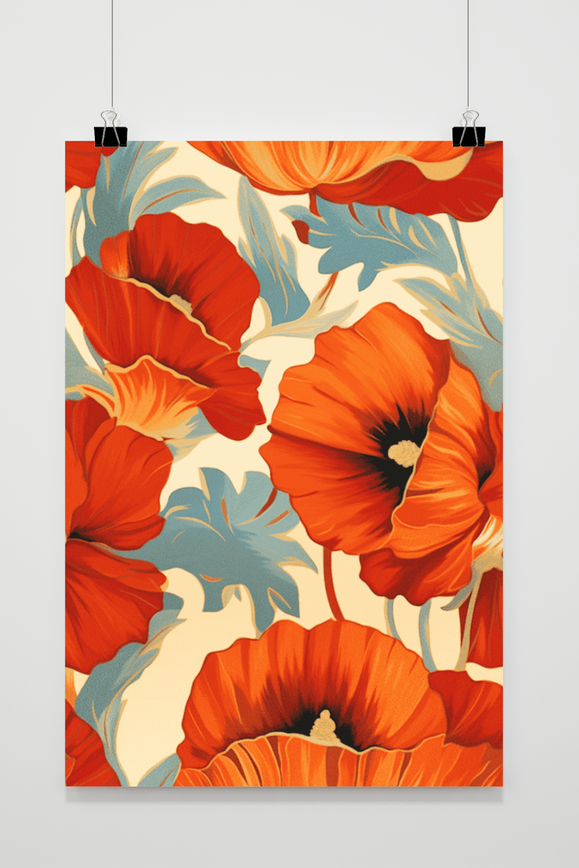Blumenposter Poster