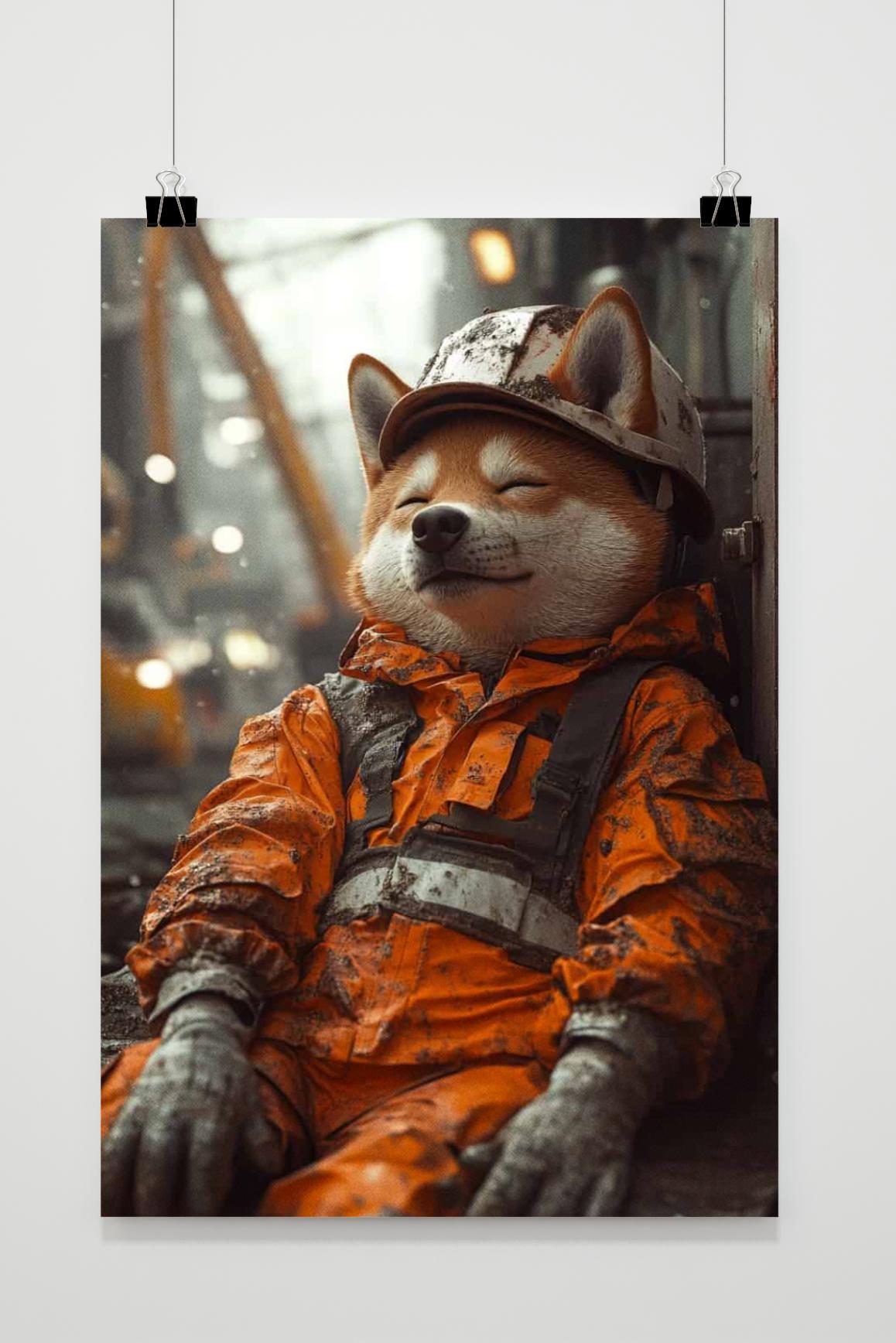 Affiche Shiba Inu de 25 Artstreet