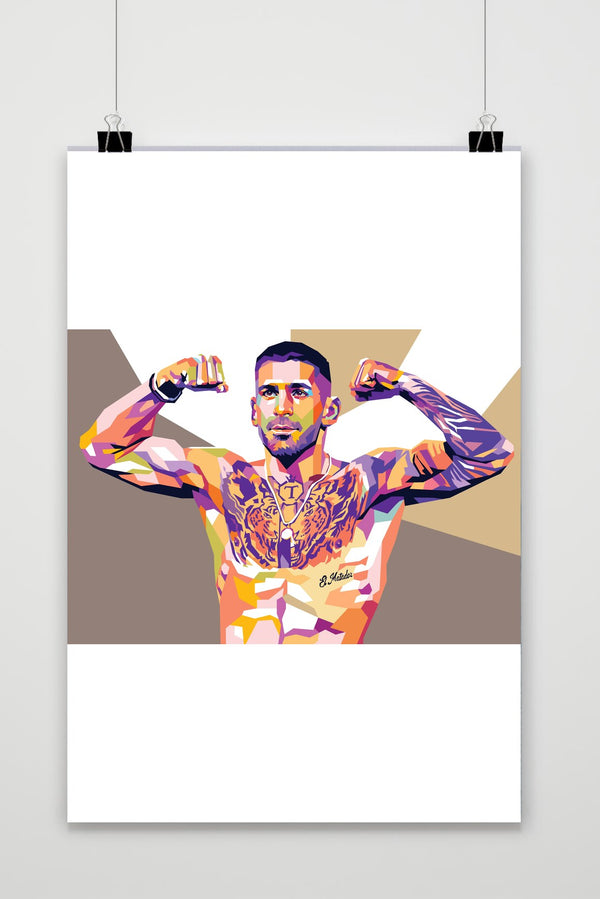 Ilia Topuria poster