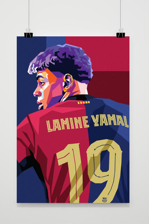 Póster Lamine Yamal