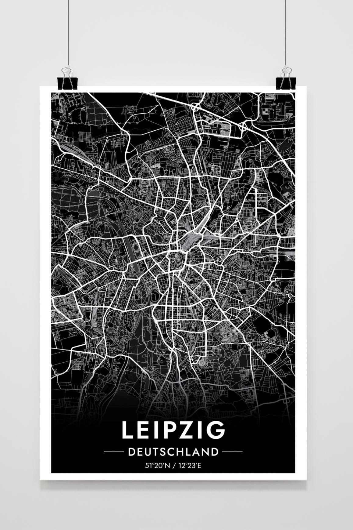 Leipzig Karte Deutschland