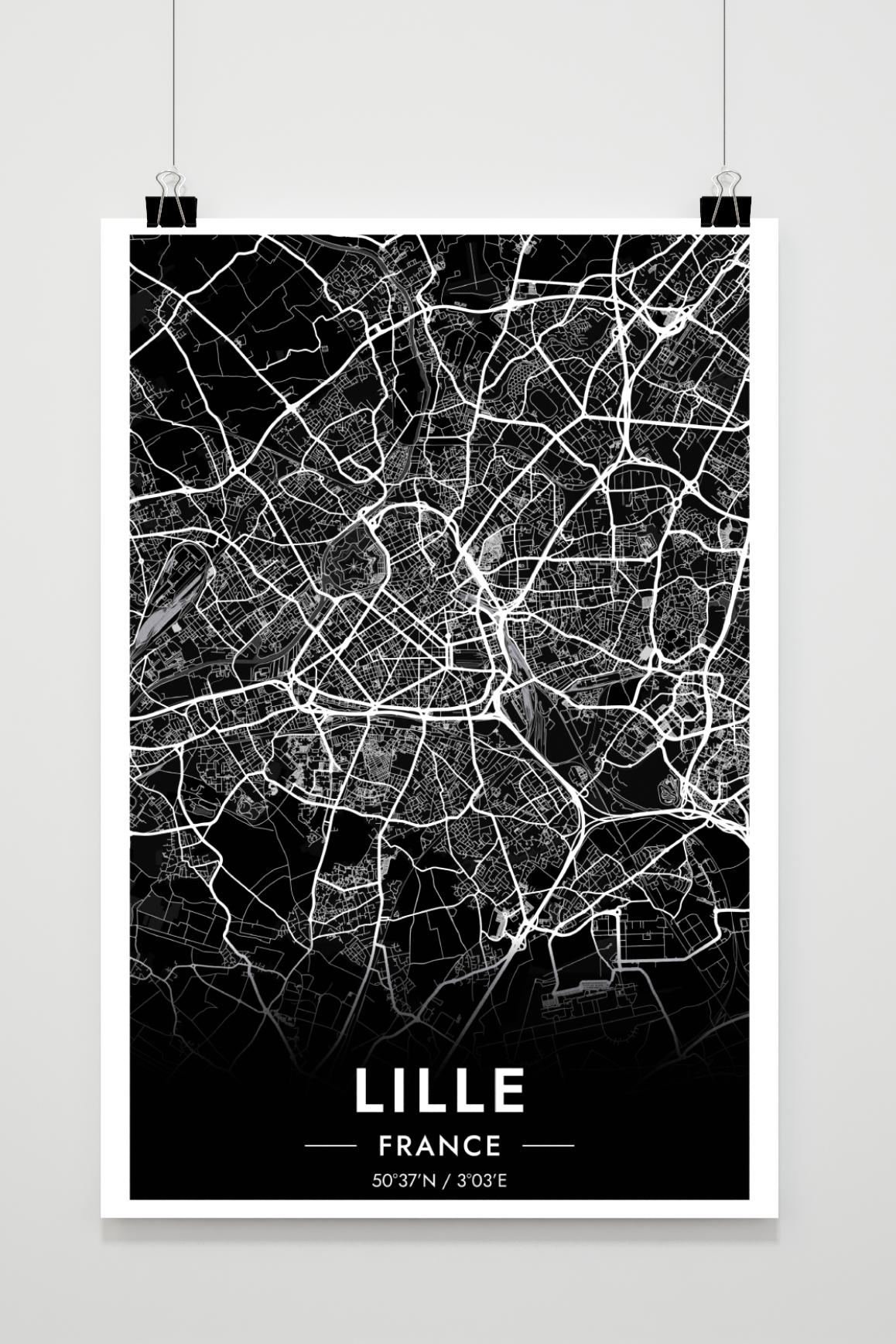 Lille Map France