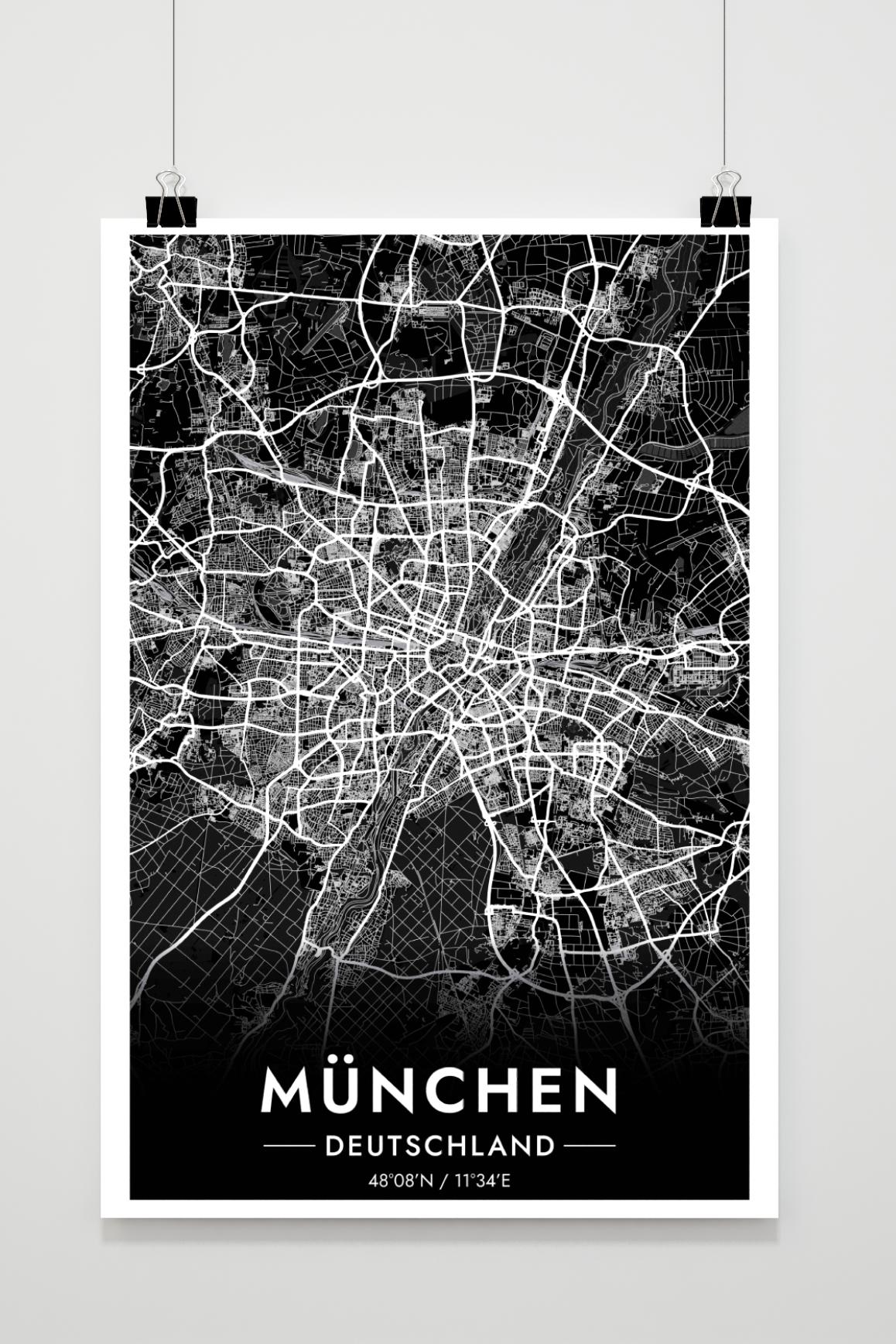 Munich Map Germany