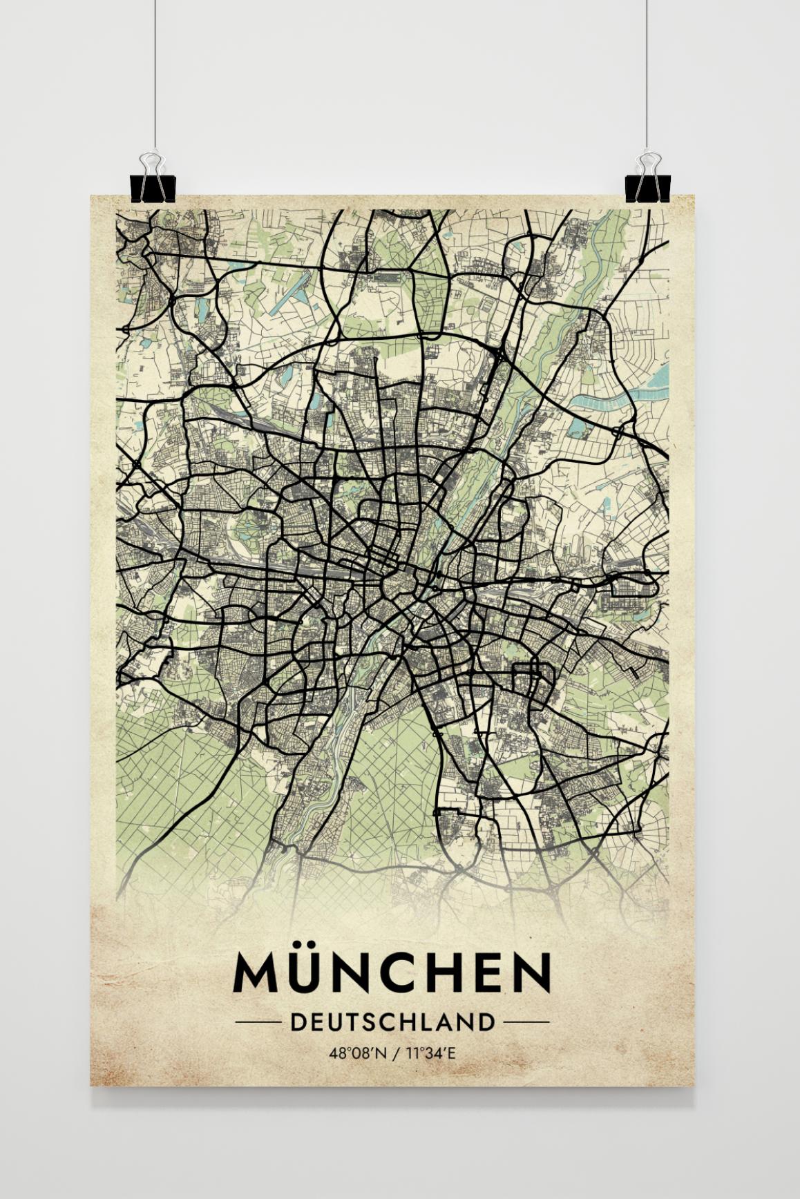 Munich Map Germany