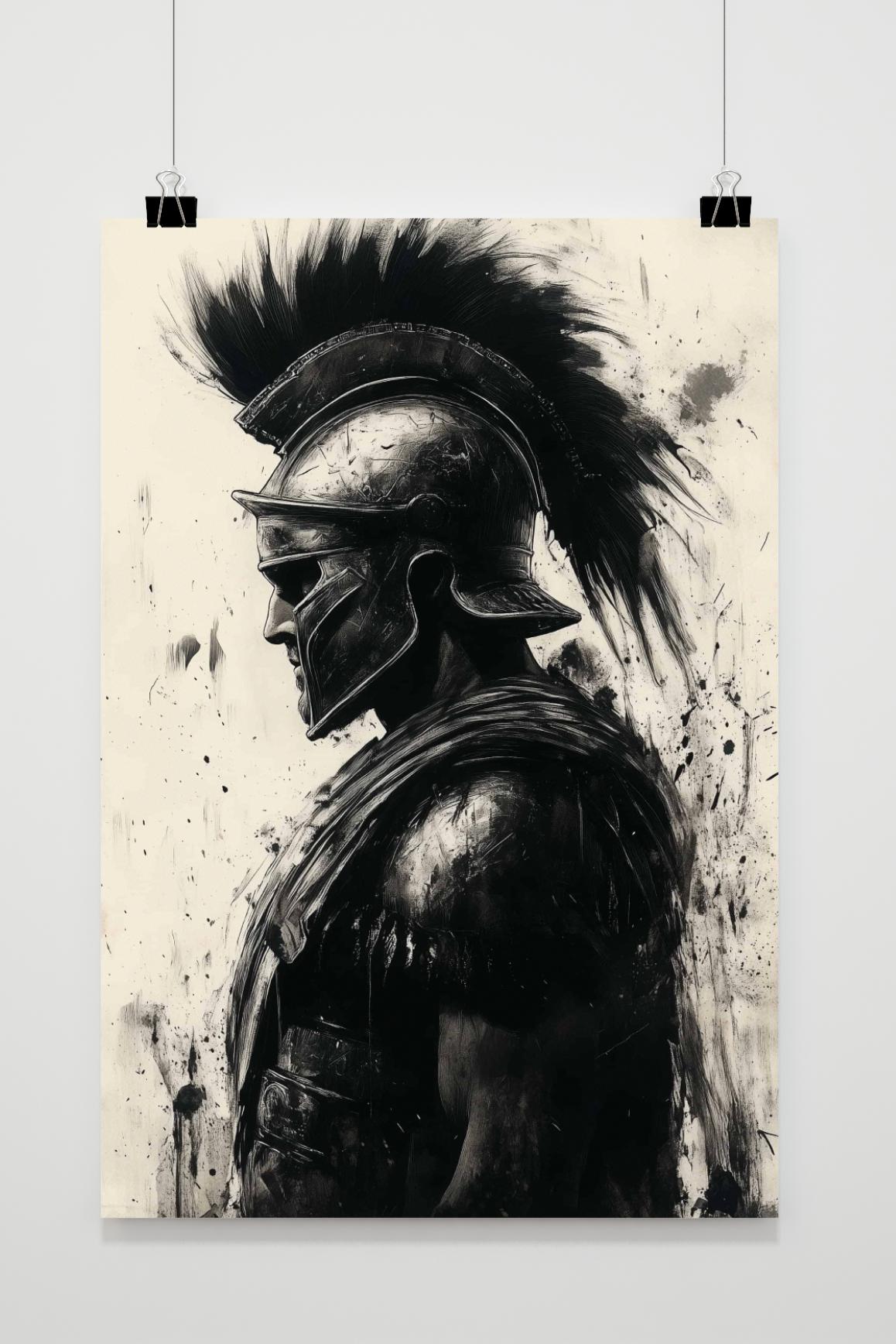 Affiche Spartiate de 25 Artstreet