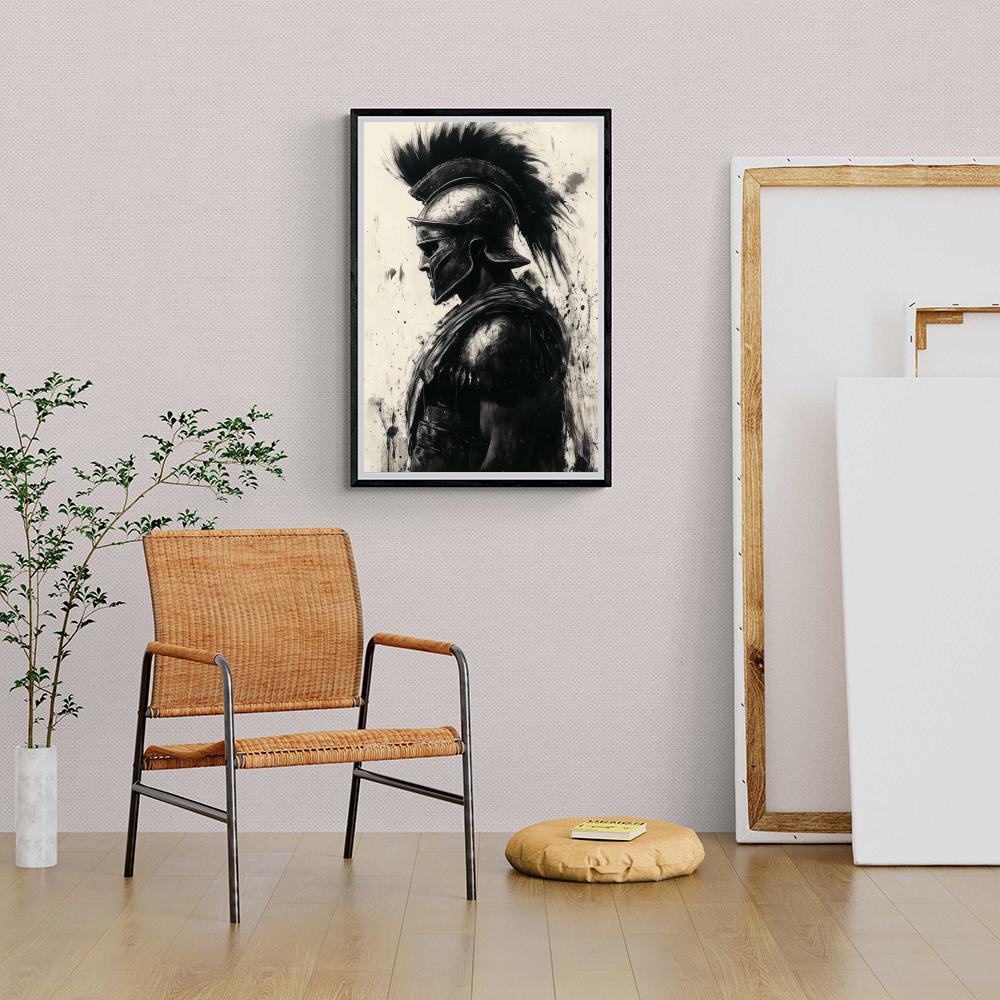 Spartiate dans un intérieur