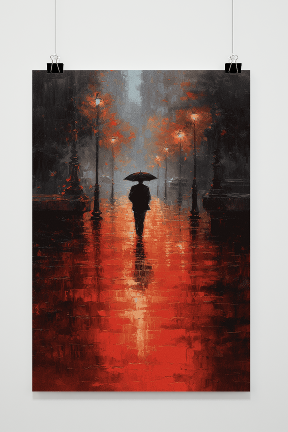 Póster Paseo por el Parque de 25 Artstreet