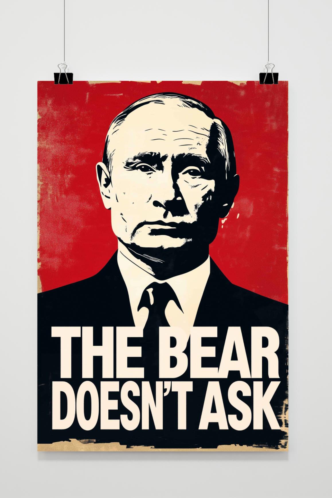 Affiche Vladimir Putin de 25 Artstreet