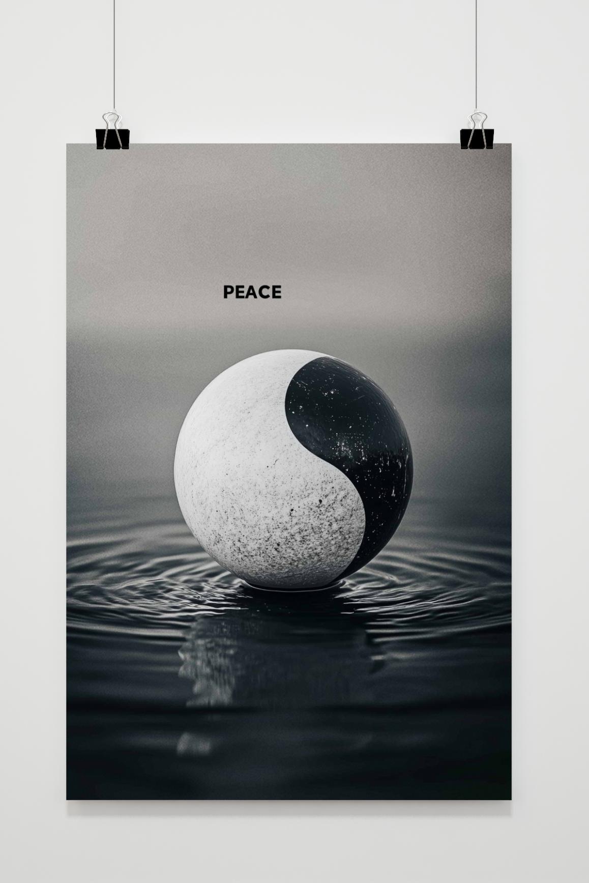 Affiche Ballon Paix de 25 Artstreet