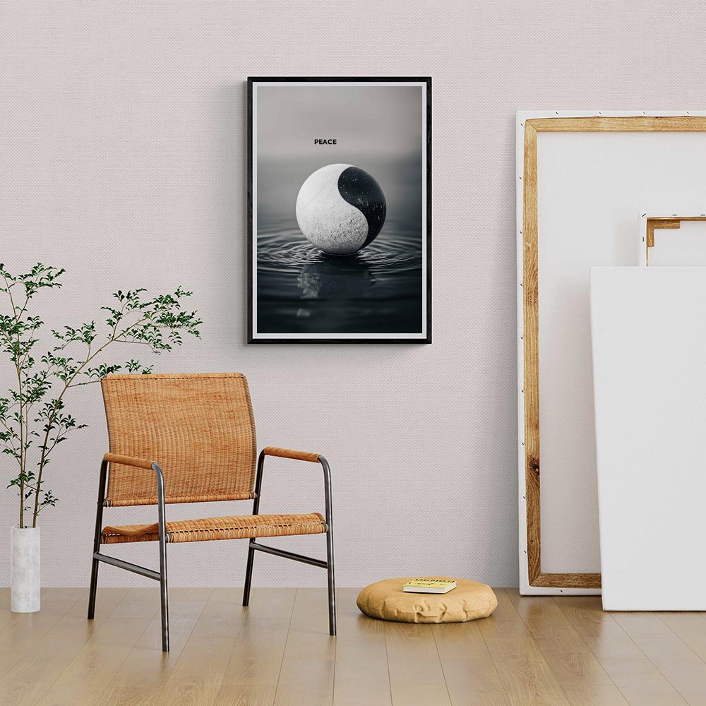 Ballon Paix dans un intérieur