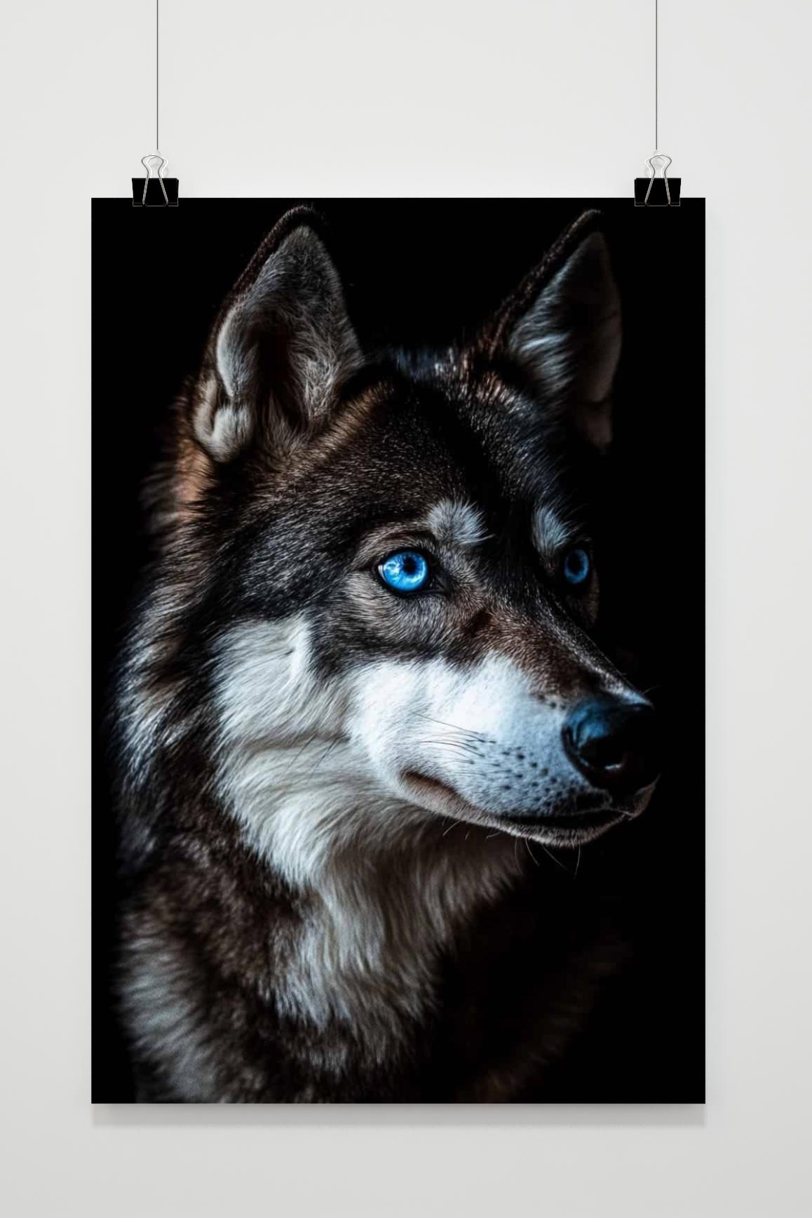 Affiche Yeux de Loup de 25 Artstreet