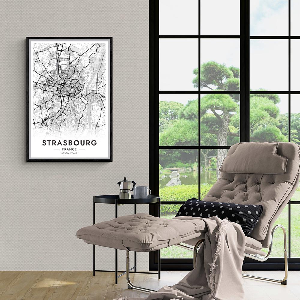 Strasbourg Map France