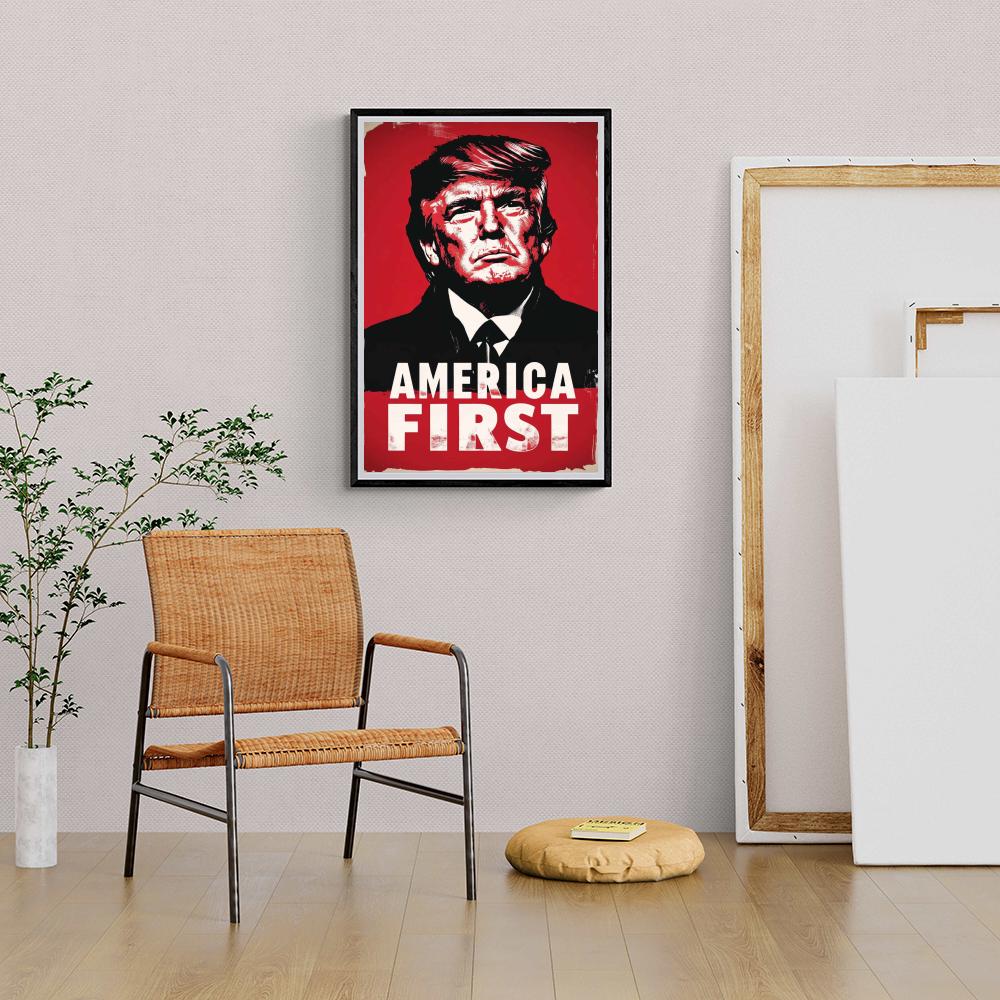 Donald Trump dans un intérieur