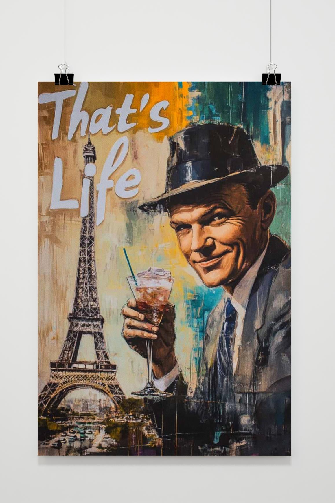 Affiche Frank Sinatra de 25 Artstreet