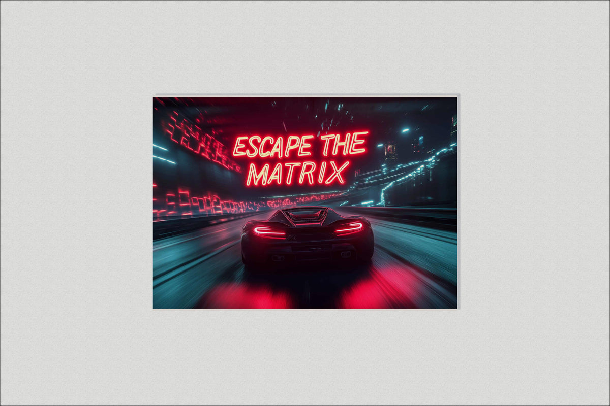 Escape the Matrix dans un intérieur