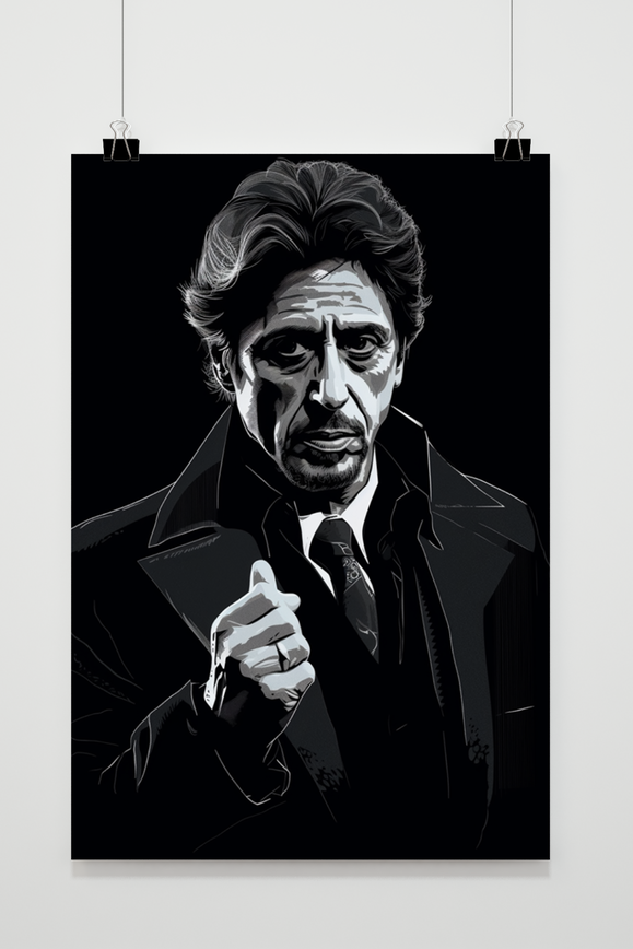 Póster Al Pacino Heat