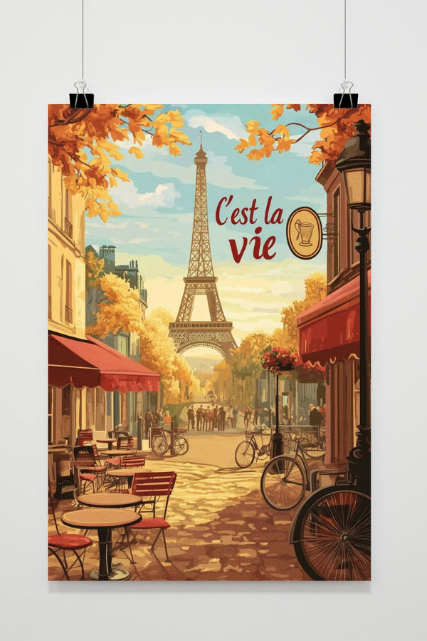 Póster C'est La Vie