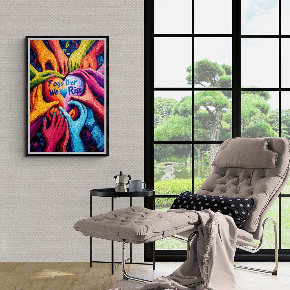 Together We Rise dans un intérieur